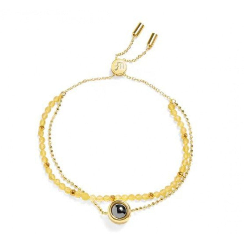 Customized Bracelet With 520 Color Photo Projections Languages